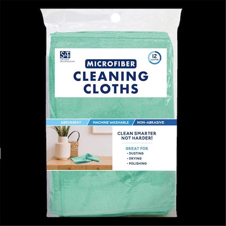 Homepage 12 x 16 in. Microfiber Cleaning Cloth, 12PK HO3306819
